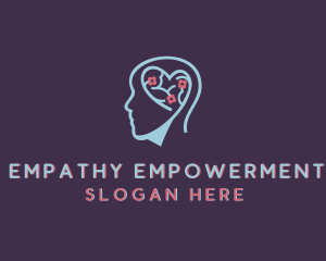 Flower Heart Mental Counselling logo design