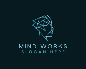 Human Mind Network logo design