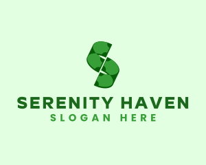 Money Currency Letter S logo design