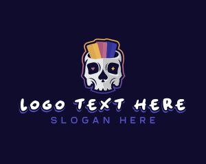 Skull Gaming Casino logo design