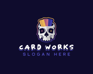 Skull Gaming Casino logo design