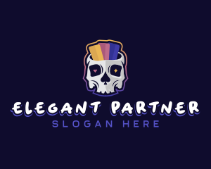 Skull Gaming Casino logo design