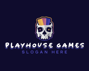 Skull Gaming Casino logo design