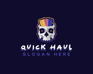 Skull Gaming Casino logo design