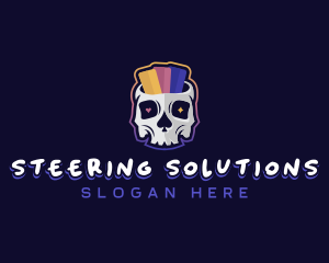 Skull Gaming Casino logo design