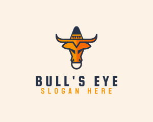 Mexican Bull Hat logo design