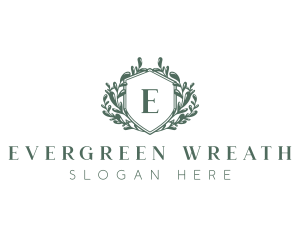 Vintage Wreath Insignia logo design