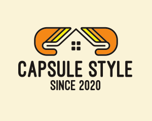 Capsule House Realtor  logo design