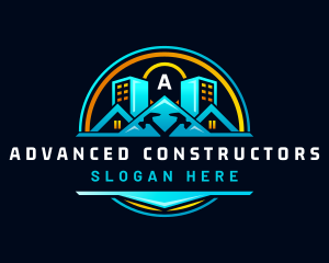 Urban House Hammer logo design