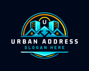 Urban House Hammer logo design