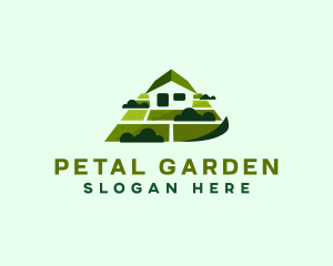 Lawn Tile House logo design