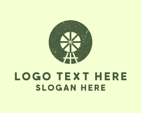 Rustic logo example 1