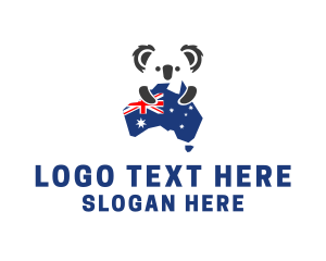 Australia Koala Bear logo