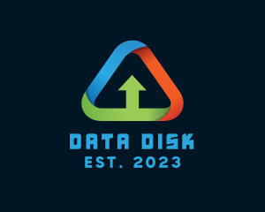 Digital Data Upgrade logo design