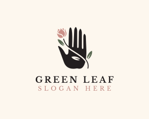 Flower Hand Florist logo design