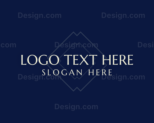 Elegant Diamond Business Logo