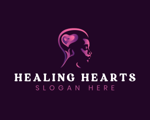 Heart Mental Wellness logo design