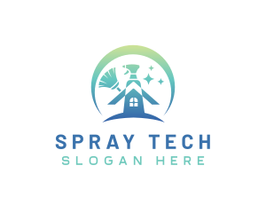 Broom Sprayer Cleaner logo
