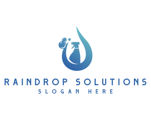 Spray Cleaning Bubble logo
