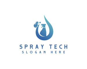 Spray Cleaning Bubble logo