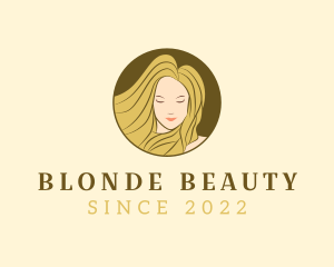 Woman Beauty Hair Salon logo design