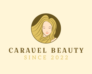 Woman Beauty Hair Salon logo design