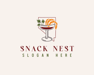 Nevada Shrimp Cocktail logo design