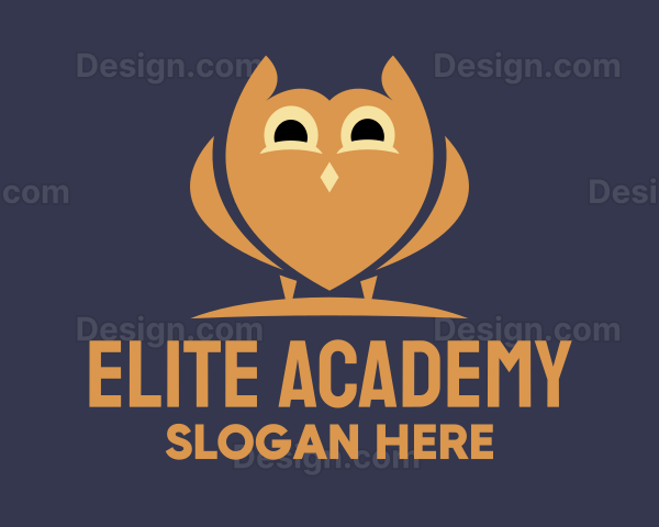 Simple Kiddie Owl Logo