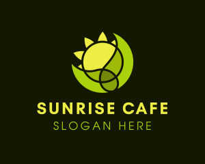 Sunrise Plant Farm logo design