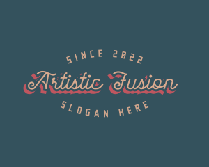 Artistic Retro Style logo design