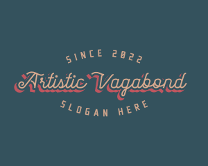 Artistic Retro Style logo design