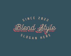 Artistic Retro Style logo design