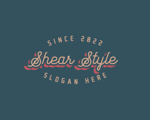 Artistic Retro Style logo design