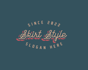 Artistic Retro Style logo design