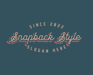 Artistic Retro Style logo design