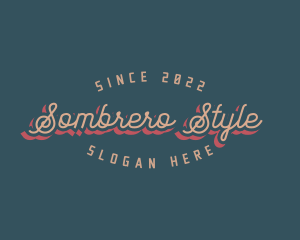 Artistic Retro Style logo design