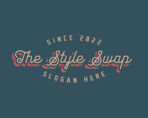 Artistic Retro Style logo design