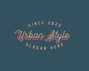 Artistic Retro Style logo design