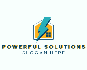 Electric Bolt Power Supply logo design