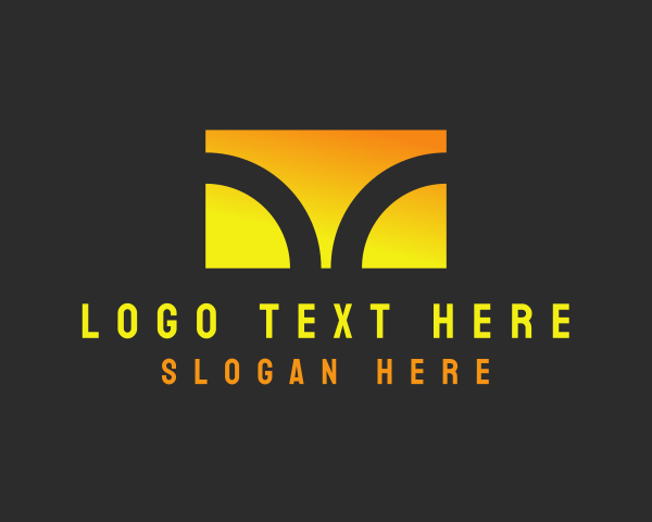 Silent logo example 1