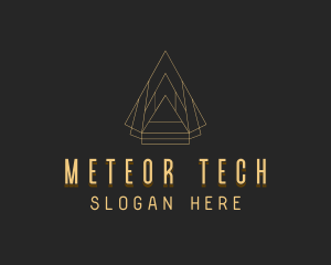 Pyramid Tech Developer logo design