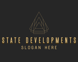 Pyramid Tech Developer logo design