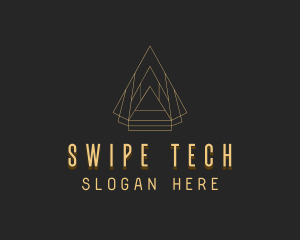 Pyramid Tech Developer logo design