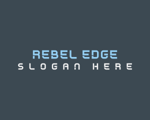 Tech Modern Wordmark logo