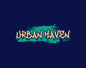 Graffiti Urban Mural logo design