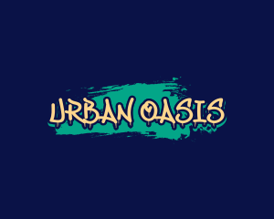 Graffiti Urban Mural logo design