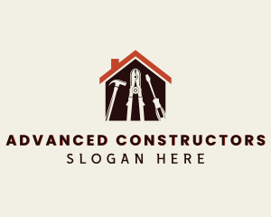 Carpenter Builder Tools logo design