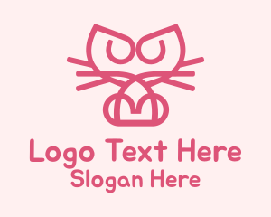 Kitty Cat Kitten Logo