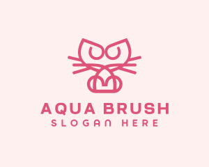 Kitty Cat Kitten logo design