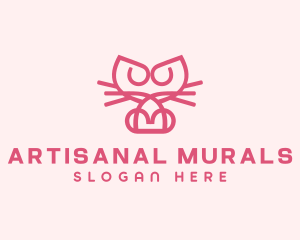 Kitty Cat Kitten logo design